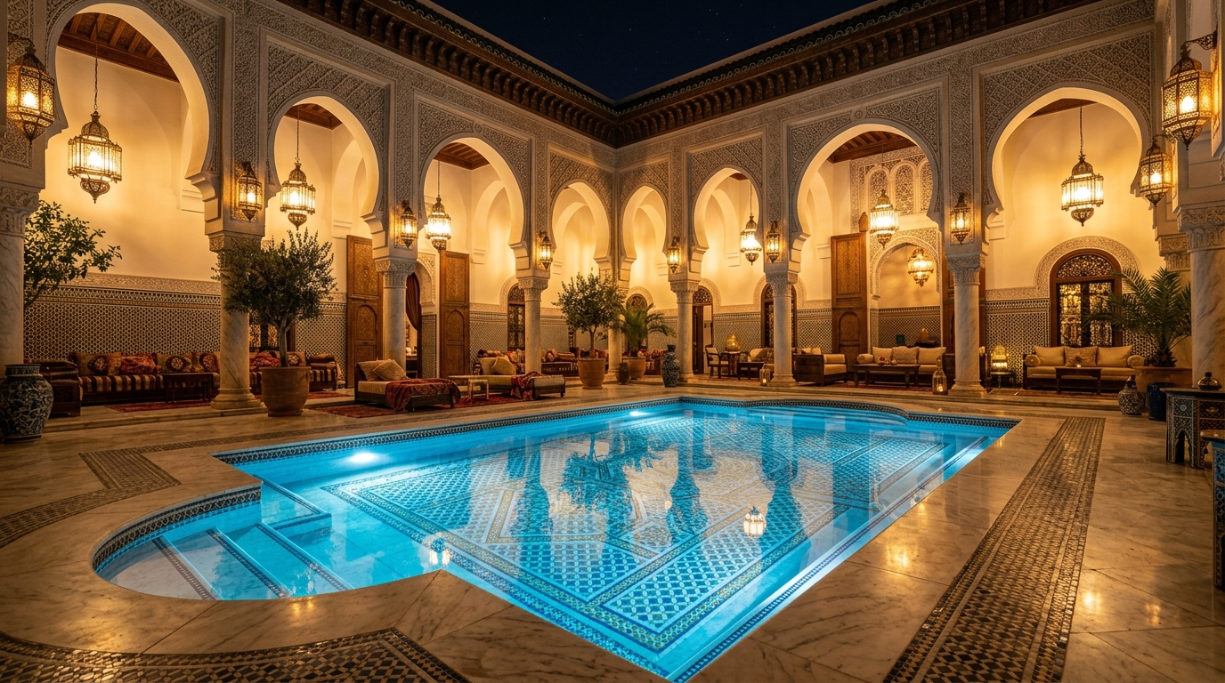 Modelo Arabian Modern Pool